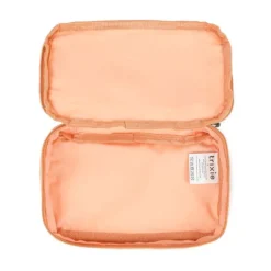 Mochila rectangular salmón jirafa- Trixie + REGALO estuche
