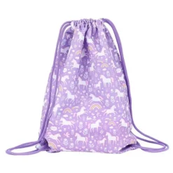 Mochila saco con cuerdas Unicornios - A Little Lovely Company