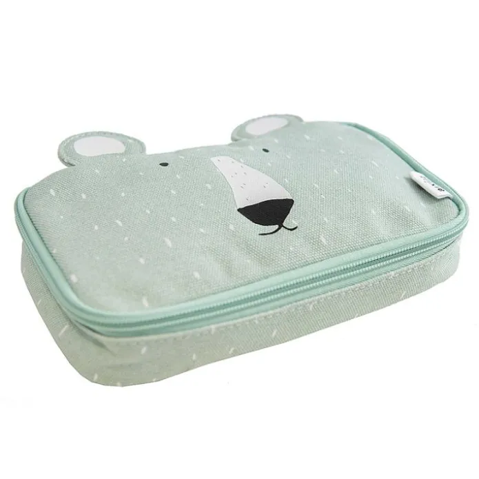 Mochila saco verde menta oso polar - Trixie + REGALO estuche