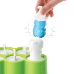 Molde de silicona para 6 helados caseros - Dino Pops - Zoku
