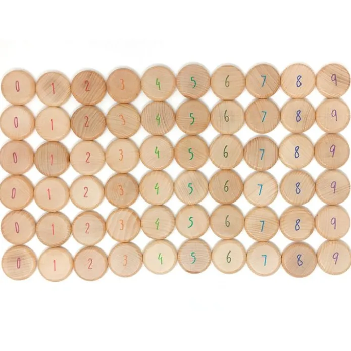 Monedas de madera (60) - Grapat