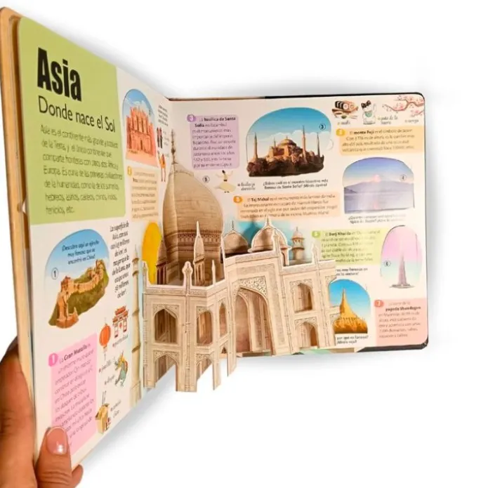 Monumentos del mundo Libro Pop-Up