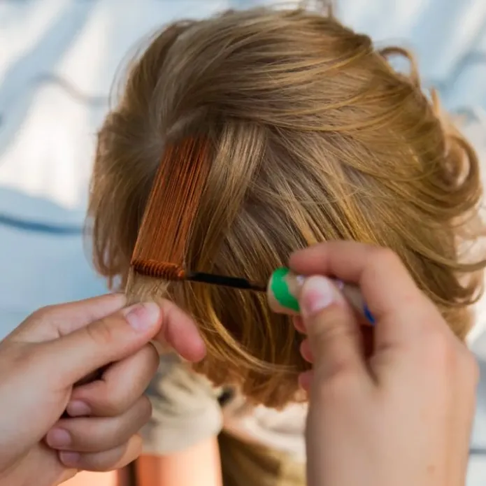 Máscara de pintura para el pelo naranja - Namaki