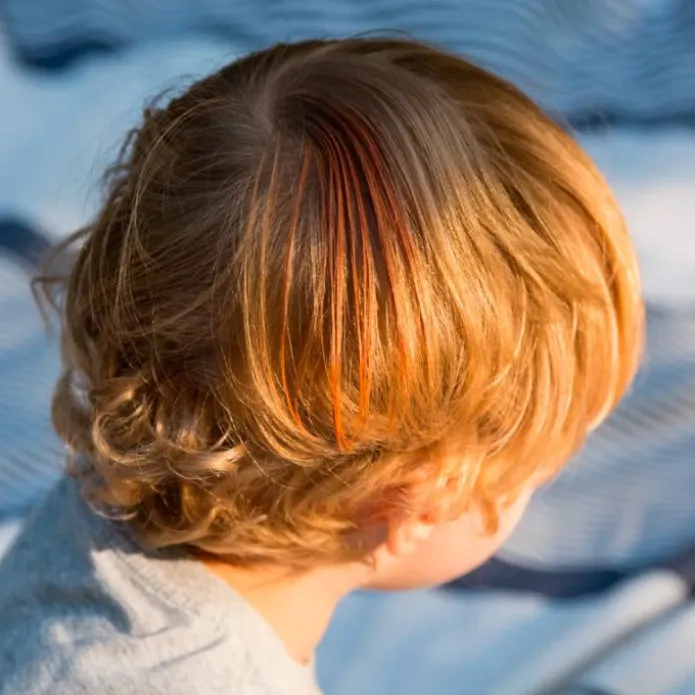 Máscara de pintura para el pelo naranja - Namaki