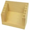 Mueble de madera vacío para 6 bastidores - Montessori