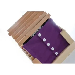 Mueble de madera vacío para 6 bastidores - Montessori
