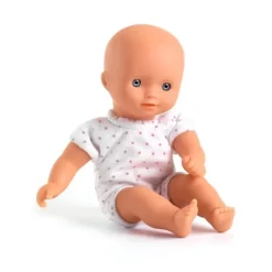 Muñeca bebé con capazo Bárbara 20 cm Pomea - Djeco