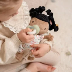 Muñeca bebé Evi con capazo y accesorios - Little Dutch