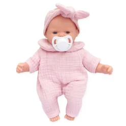 Muñeca bebé Nina Bobble rosa 26 cm - Wookids
