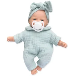 Muñeca bebé Nina Bobble verde 26 cm - Wookids