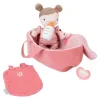 Muñeca bebé Rosa con capazo y accesorios - Little Dutch