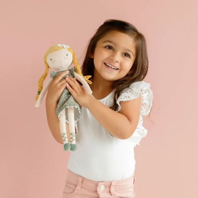 Muñeca Julia vestido verde 35 cm - Little Dutch