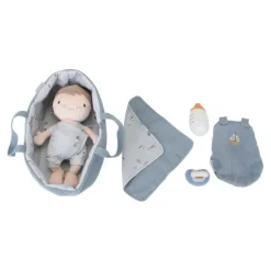 Muñeco bebé con capazo Jim - Little Dutch