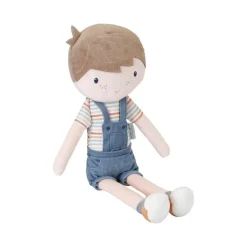 Muñeco Cuddle Jim peto azul 50 cm - Little Dutch
