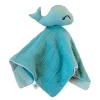 Muñeco Doudou de algodón orgánico Ballena - aPunt Barcelona