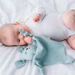 Muñeco Doudou de algodón orgánico Conejo - aPunt Barcelona