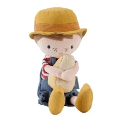 Muñeco granjero Jim con queso 33 cm - Little Dutch