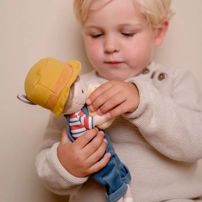 Muñeco granjero Jim con queso 33 cm - Little Dutch