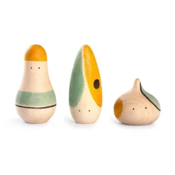Muñecos de madera Hooray! (3) - Grapat