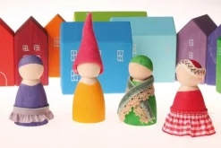 Muñecos de madera meses del año (12) - Grimm's