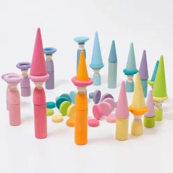 Muñecos de madera meses del año pastel (12) - Grimm's