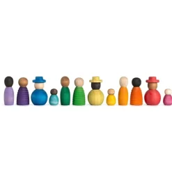 Muñecos de madera Nins® Together (12) - Grapat