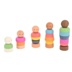 Muñecos de madera para atornillar (5) - Tickit
