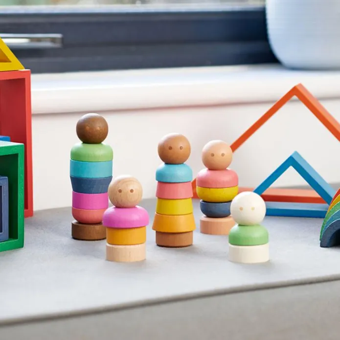 Muñecos de madera para atornillar (5) - Tickit