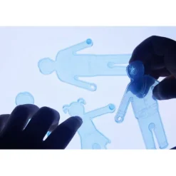 Muñecos familia de silicona de colores (36) - TickiT