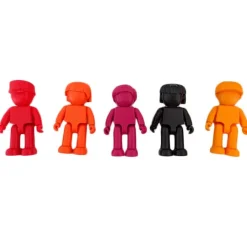 Muñecos magnéticos colores cálidos Imanix Friends (5) - Braintoys
