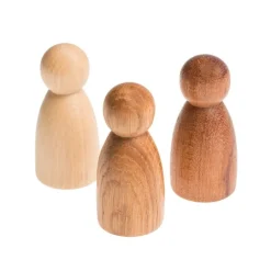 Muñecos Nins® de madera natural (3) - Grapat