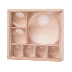 Museo de madera de bolsillo con lupas - Huckleberry Kikkerland