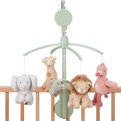 Móvil musical para cuna Safari Friends - Little Dutch