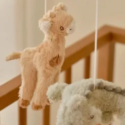 Móvil musical para cuna Safari Friends - Little Dutch