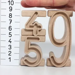 Números apilables de madera (34) - Wissner