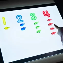 Números de colores translúcidos (20) - Tickit
