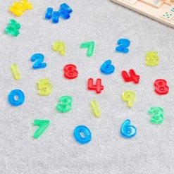 Números de colores translúcidos (20) - Tickit
