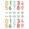 Números y signos matemáticos rellenables de silicona para bandeja Play Tray (30) - Inspire My Play