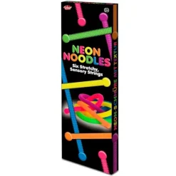 Noodles neón elásticos con texturas (6) - Scrunchems