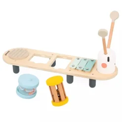 Oruga musical de madera 5 actividades Sweet Cocoon - Janod