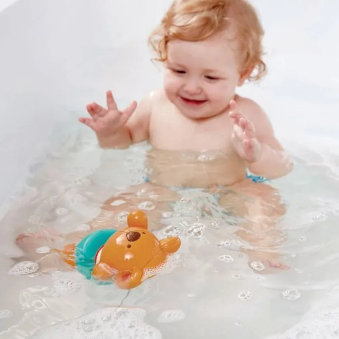 Osito nadador para bañera de cuerda - Hape