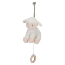 Oveja de peluche musical con colgador - Little Dutch