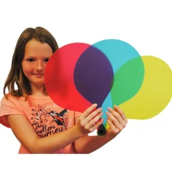 Palas translúcidas de colores Light & Learn (6) - HenBea