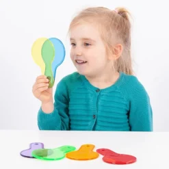 Paletas redondas de colores translúcidos (6) - TickiT