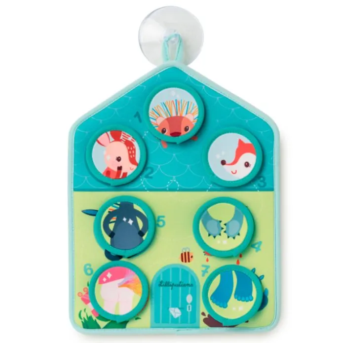 Panel con rutina de baño - Lilliputiens