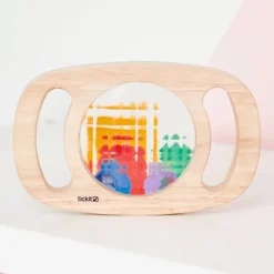 Panel sensorial de madera caleidoscopio - TickiT