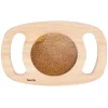 Panel sensorial de madera con purpurina dorada - TickiT