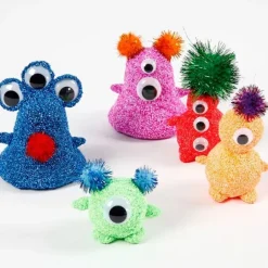 Pasta para modelar de colores con purpurina Foam Clay (10) - Creativ Company