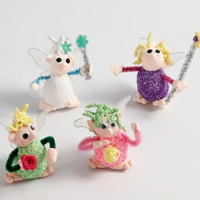 Pasta para modelar de colores con purpurina Foam Clay (10) - Creativ Company