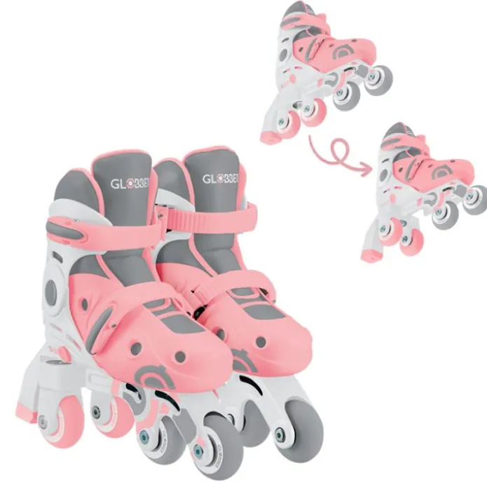Patines evolutivos rosa pastel Talla 30-33 - Globber
